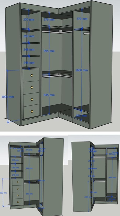 Premium fitted wardrobe design